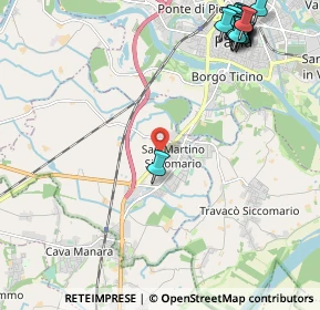 Mappa Via Filippo Turati, 27028 San Martino Siccomario PV, Italia (3.11579)