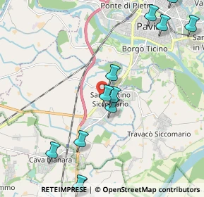 Mappa Via Filippo Turati, 27028 San Martino Siccomario PV, Italia (2.69231)