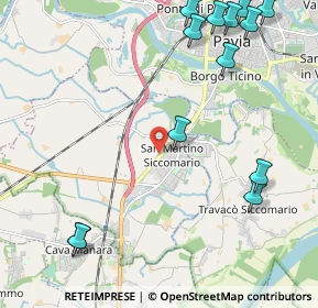 Mappa Via Filippo Turati, 27028 San Martino Siccomario PV, Italia (2.91769)