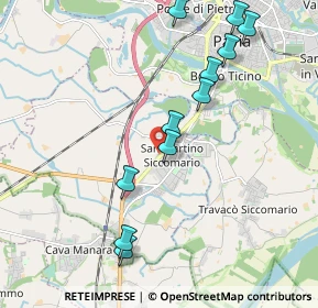 Mappa Via Filippo Turati, 27028 San Martino Siccomario PV, Italia (2.13091)