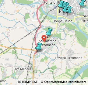 Mappa Via Filippo Turati, 27028 San Martino Siccomario PV, Italia (2.77727)