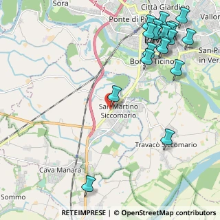 Mappa Via Filippo Turati, 27028 San Martino Siccomario PV, Italia (2.94684)
