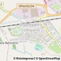 Map Ospedaletto Lodigiano