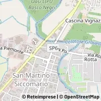 Kort San Martino Siccomario