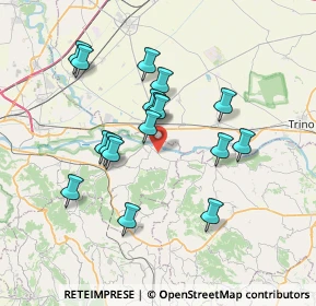 Mappa Strada Provinciale, 10020 Verrua Savoia TO, Italia (6.47941)