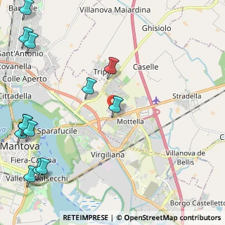 Mappa Via Guglielmo Marconi, 46030 Mottella MN, Italia (3.25769)