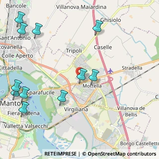 Mappa Via Guglielmo Marconi, 46030 Mottella MN, Italia (2.85636)