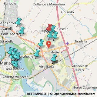 Mappa Via Guglielmo Marconi, 46030 Mottella MN, Italia (2.372)