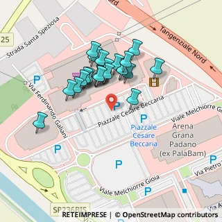 Mappa Piazzale Cesare Beccaria, 46100 Case Ghisiolo MN, Italia (0.1)