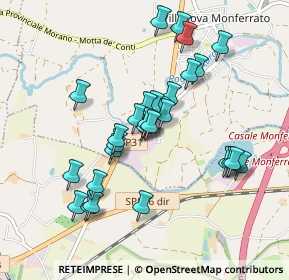 Mappa Monferrato Shopping Center, 15030 Villanova Monferrato AL, Italia (0.81)
