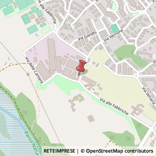 Mappa Via alle Fabbriche, 85/A, 10072 Caselle Torinese, Torino (Piemonte)