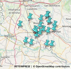 Mappa Via Frescà, 37054 Nogara VR, Italia (10.979)