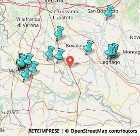 Mappa Via Frescà, 37054 Nogara VR, Italia (18.925)