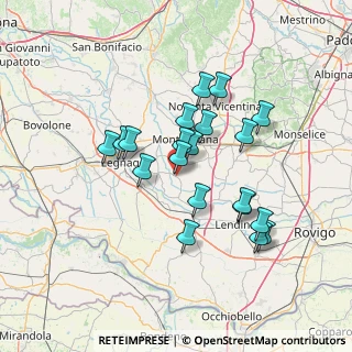 Mappa 35040 Merlara PD, Italia (12.2955)