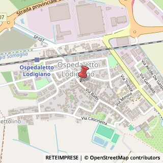 Mappa Via Balbi, 107, 26864 Ospedaletto Lodigiano, Lodi (Lombardia)
