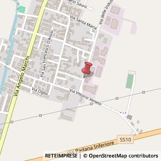 Mappa Via delle Industrie, 26, 26039 Vescovato, Cremona (Lombardia)