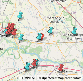 Mappa Unnamed Road, 27014 Corteolona e Genzone PV, Italia (10.6715)