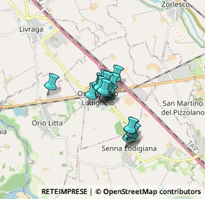 Mappa Via XXI Luglio, 26864 Ospedaletto Lodigiano LO, Italia (0.7815)