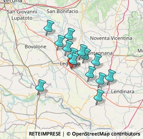 Mappa Via Giorgio Perlasca, 37045 Legnago VR, Italia (10.52)