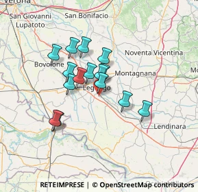 Mappa Via Giorgio Perlasca, 37045 Legnago VR, Italia (10.436)