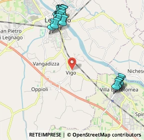 Mappa Via Giorgio Perlasca, 37045 Legnago VR, Italia (2.6025)