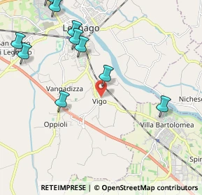 Mappa Via Giorgio Perlasca, 37045 Legnago VR, Italia (2.69091)