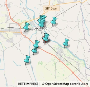 Mappa Via Giorgio Perlasca, 37045 Legnago VR, Italia (2.59214)