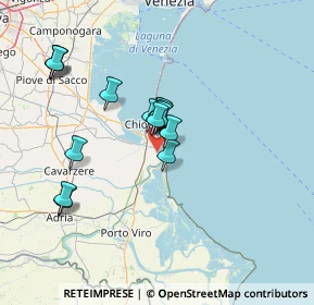 Mappa Via 1º Maggio, 30015 Chioggia VE, Italia (12.08733)