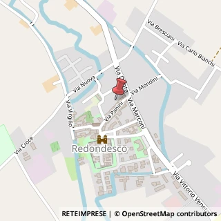 Mappa Via Panini, 4, 46010 Redondesco, Mantova (Lombardia)