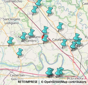 Mappa Via Cascina Marmora, 26863 Orio Litta LO, Italia (9.6135)