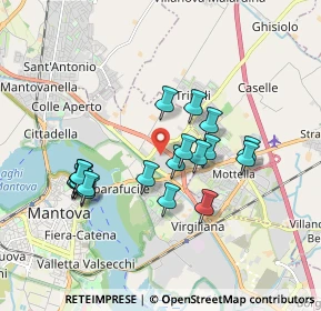 Mappa Centro commerciale la Favorita a, 46100 Mantova MN, Italia (1.6675)