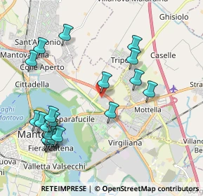 Mappa Centro commerciale la Favorita a, 46100 Mantova MN, Italia (2.3255)