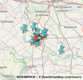 Mappa Via Don Puglisi, 46030 San Giorgio di Mantova MN, Italia (7.18167)