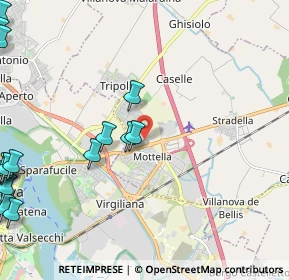 Mappa Via Don Puglisi, 46030 San Giorgio di Mantova MN, Italia (3.42167)