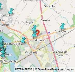 Mappa Via Don Giuseppe Puglisi, 46030 San Giorgio di Mantova MN, Italia (3.40357)