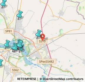 Mappa SS 10 Padana Inferiore, 46030 San Giorgio Bigarello MN, Italia (5.96917)