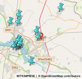 Mappa SS 10 Padana Inferiore, 46030 San Giorgio Bigarello MN, Italia (4.75625)