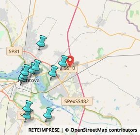 Mappa SS 10 Padana Inferiore, 46030 San Giorgio Bigarello MN, Italia (5.03)