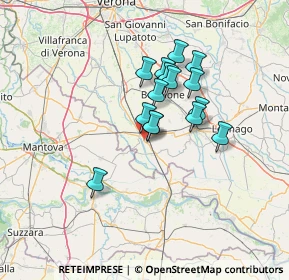 Mappa Via Caselle, 37054 Nogara VR, Italia (10.09133)