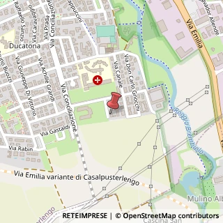 Mappa Via Donatori di Sangue, 23, 26841 Casalpusterlengo, Lodi (Lombardia)