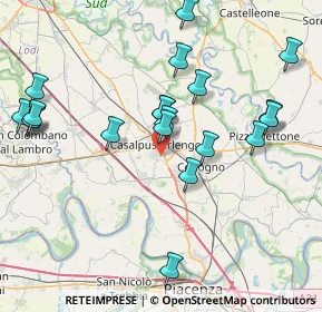 Mappa Albaron, 26841 Casalpusterlengo LO, Italia (8.466)