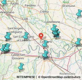 Mappa Albaron, 26841 Casalpusterlengo LO, Italia (21.5105)