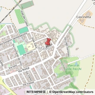 Mappa Via Cavour, 3, 26847 Maleo, Lodi (Lombardia)
