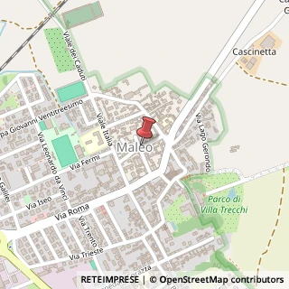 Mappa Via Cavour, 5, 26847 Maleo, Lodi (Lombardia)