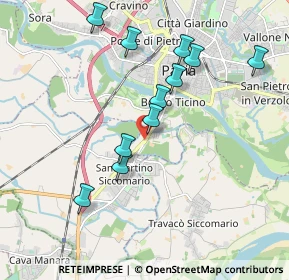 Mappa Via Bramante, 27100 Pavia PV, Italia (1.84727)