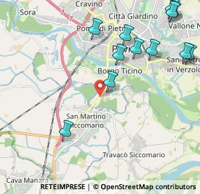 Mappa Via Bramante, 27100 Pavia PV, Italia (2.62917)