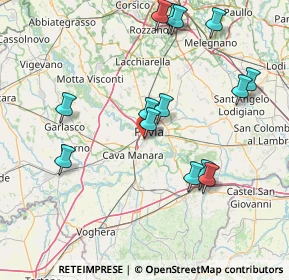 Mappa Via Bramante, 27100 Pavia PV, Italia (16.61286)