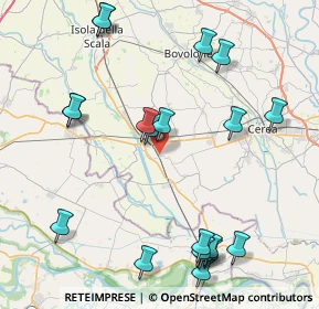 Mappa Via Trevisani, 37054 Nogara VR, Italia (9.89)