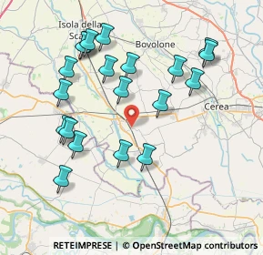 Mappa Via Trevisani, 37054 Nogara VR, Italia (8.0115)