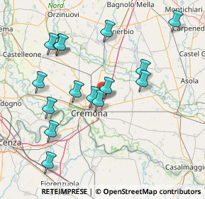 Mappa Via Alcide De Gasperi, 26043 Persichello CR, Italia (15.75733)